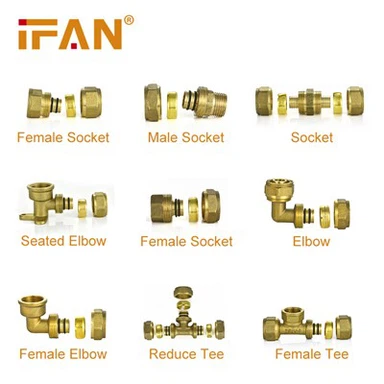 Phụ kiện nén bằng đồng thau: Hướng dẫn toàn diện ISO15875