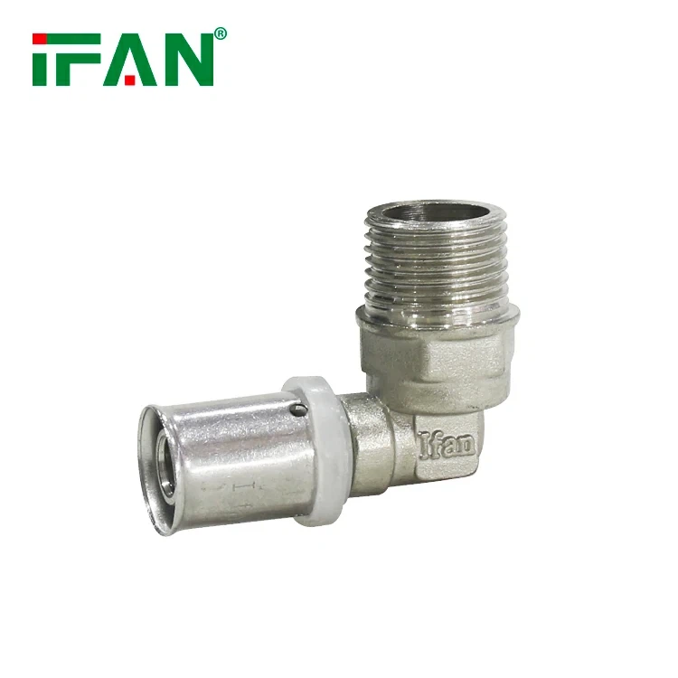 IFAN Đồng thau trắng ép phù hợp với nam Tee có ren
